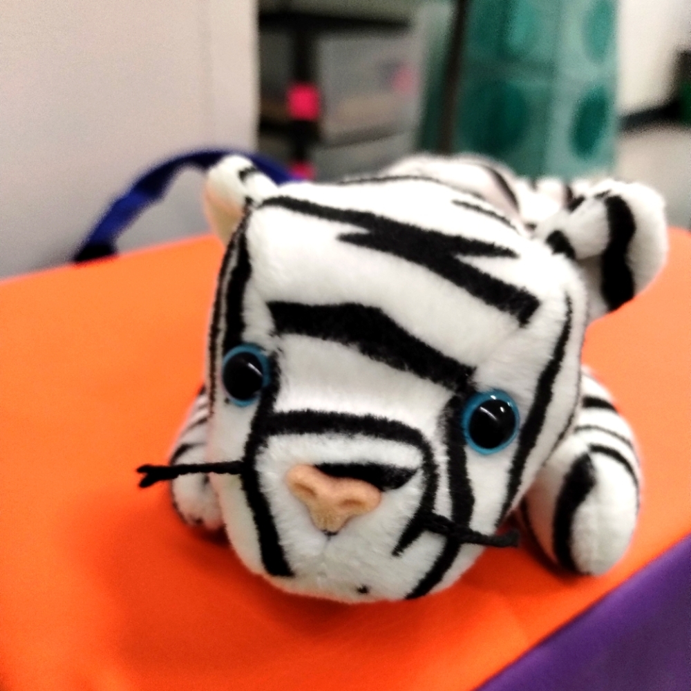 ✓Vintage TY Blizzard the White Tiger Beanie Babies Retired - Picture 4 of 11